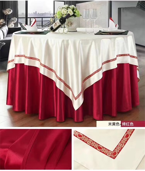 餐飲布草搭在搭配上有哪些規(guī)則？